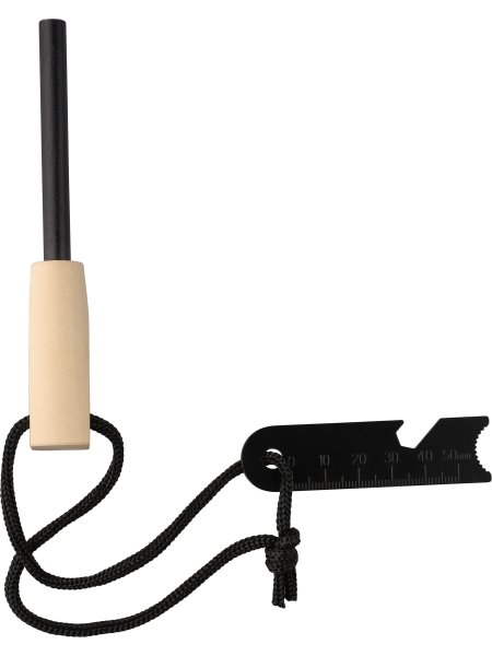 Accendifuoco acciaio inox con raschietto multifunzione Azra