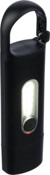Mini torcia in ABS riciclato con batteria ricaricabile Zai