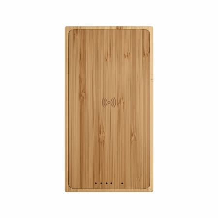 Power bank solare in bambù Elz