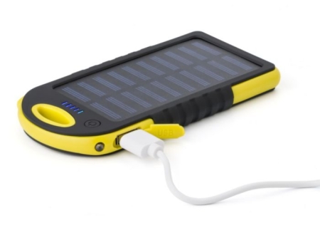 Power bank in ABS gommato Arin