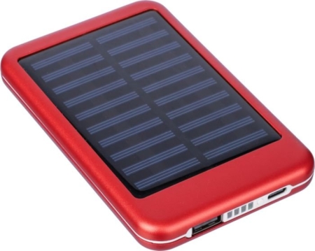 Power bank solare in alluminio Tycho