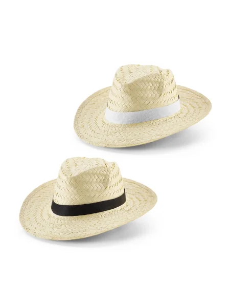 Cappello personalizzabile paglia naturale Edward Poli EDWARD POLI
