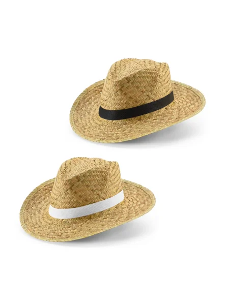 Cappello personalizzabile in paglia naturale Jean Poli