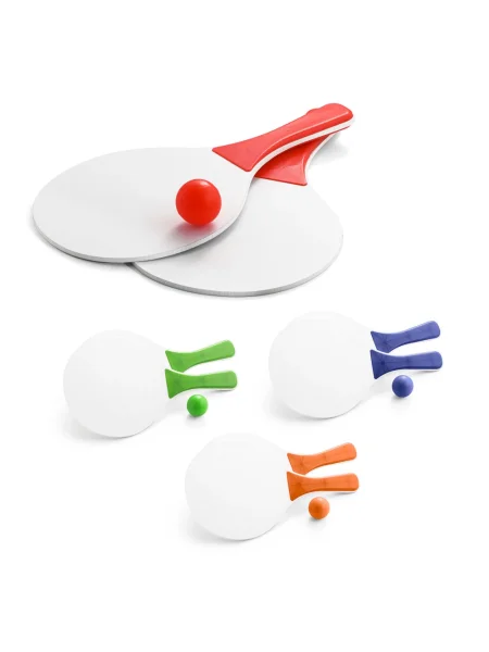 Racchette da spiaggia personalizzabili MDF con pallina FILIPINAS