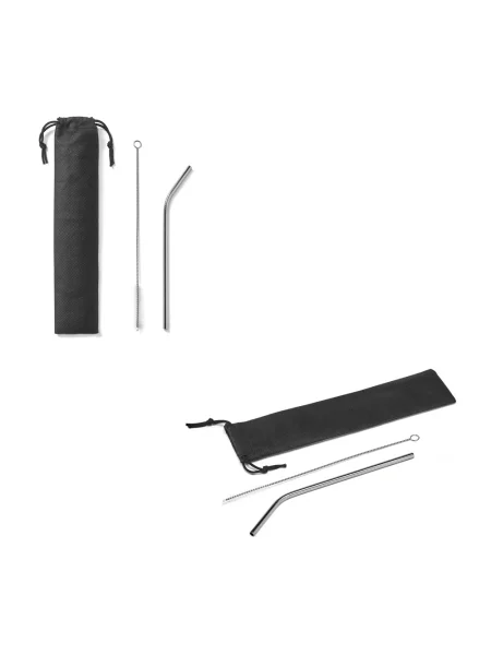 Cannuccia riutilizzabile in acciaio inox personalizzabile COCKTAIL
