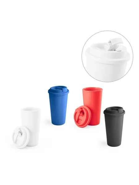 Bicchiere da viaggio 500 ml in PP personalizzabile CUPPARI
