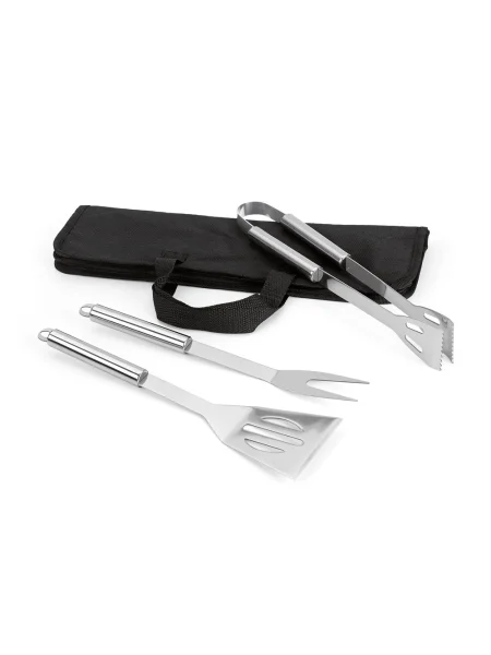 Set barbecue 3 pezzi con logo su StampaSi SOARES