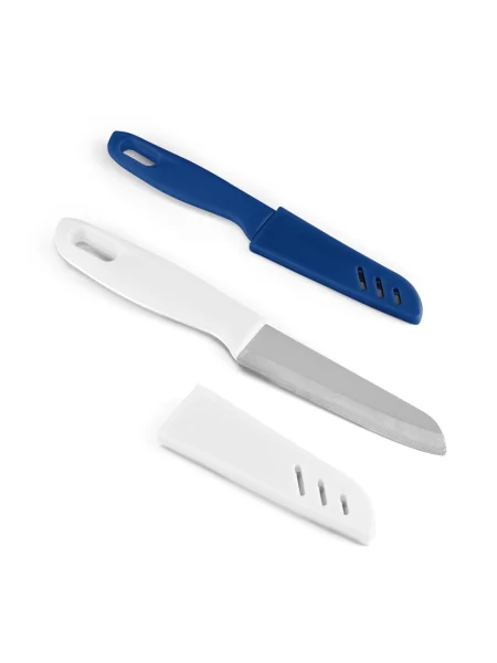 Coltello in acciaio inox personalizzabile con coprilama MIKUS