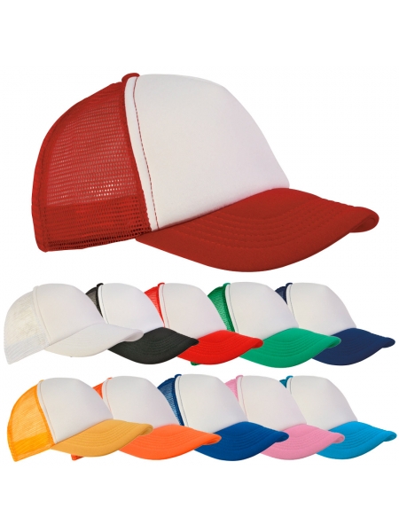 Cappellino rap e snapback 5 pannelli personalizzato San Jose