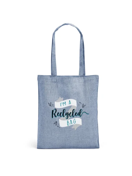 Shopper personalizzabile cotone riciclato 140 g/m² RYNEK