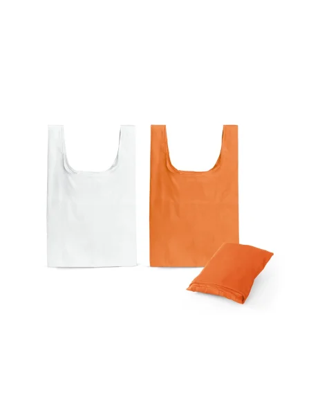 Shopper pieghevole personalizzabile 210D con tasca PLAKA