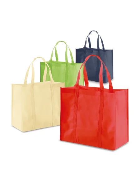 Shopper personalizzabile TNT 80 g/m² con manici lunghi SHOPPER