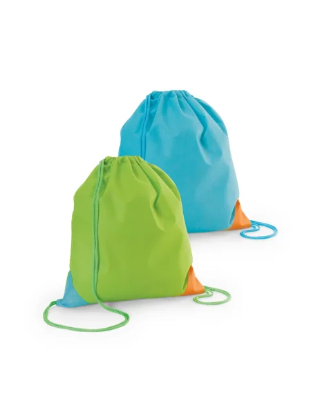 Sacca zaino personalizzabile TNT 80 g/m² colorata BISSAYA