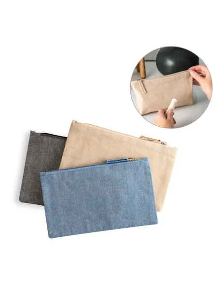 Pochette in cotone riciclato 140 g/m² personalizzabile MILLIE