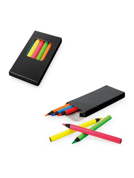 Set 6 matite colorate personalizzabili MEMLING