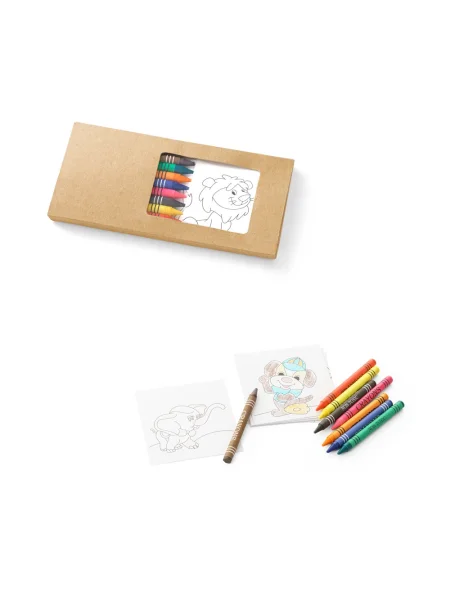 Set da disegno con pastelli personalizzabile JAGUAR