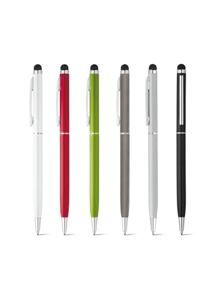 Penna touch personalizzabile alluminio a rotazione ZOE