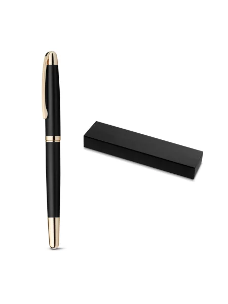 Penna roller personalizzabile metallo dettagli oro EZEKIEL ROLLER