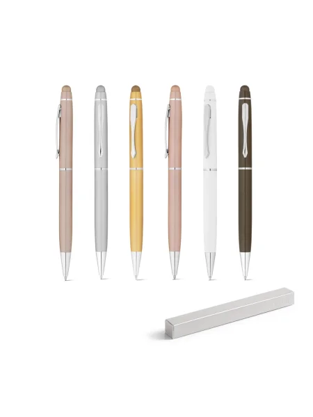 Penna touch personalizzabile alluminio riciclato JULIE