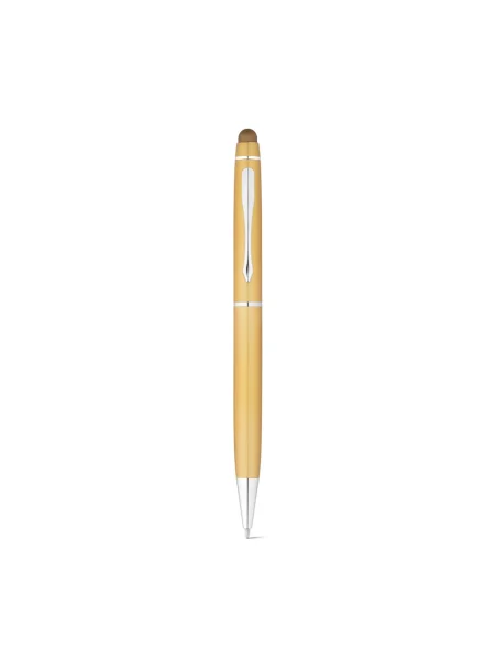 julie-penna-a-sfera-in-metallo-con-punta-touch-dorato-satinato-2.webp