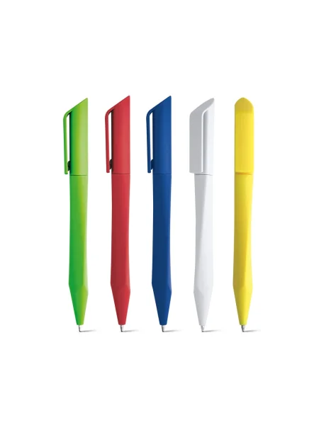 Penna personalizzabile ABS a rotazione colori assortiti BOOP