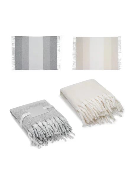 Coperta 100% rPET 300 g/m² effetto simile al mohair COMFY