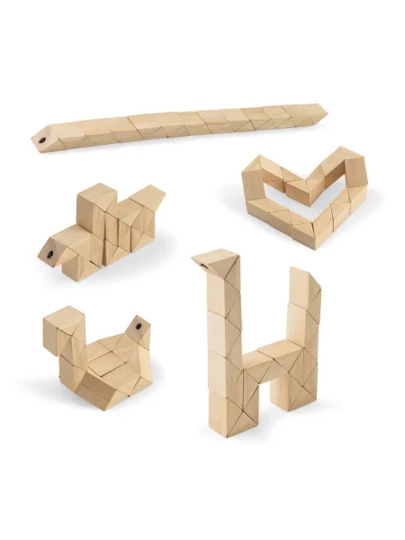 Puzzle di 24 pezzi in legno THINKO