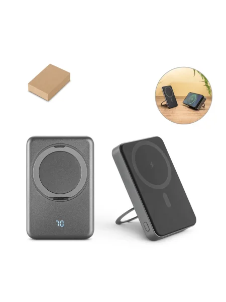 Power bank magnetico da 10'000 mAh con caricatore wireless superveloce WARSHEL 10