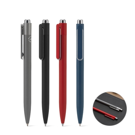 Penna a sfera in alluminio riciclato con clip elegante KYLIE