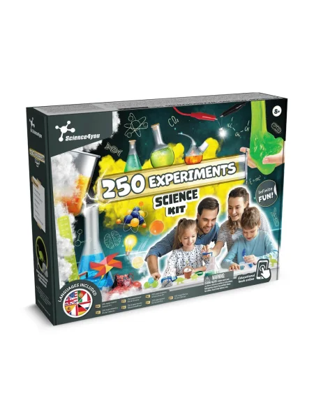 Gioco educativo con esperimenti per bambini ULTRA KIT 250 EXPERIENCES