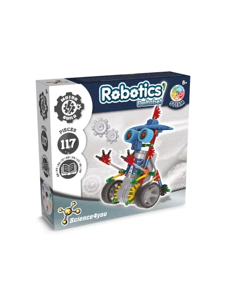 Gioco educativo per bambini per imparare la robotica DELTABOT