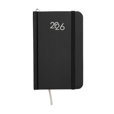 Agenda settimanale tascabile con copertina rigida personalizzabile 9 x 14 cm