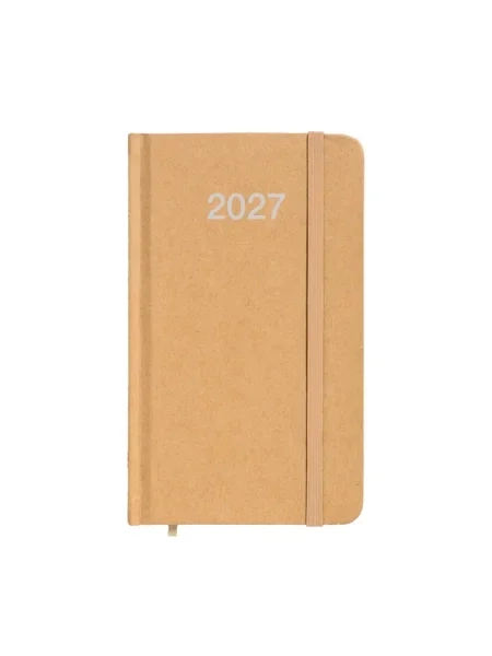 Agenda tascabile settimanale con copertina in cartoncino 9x14 cm