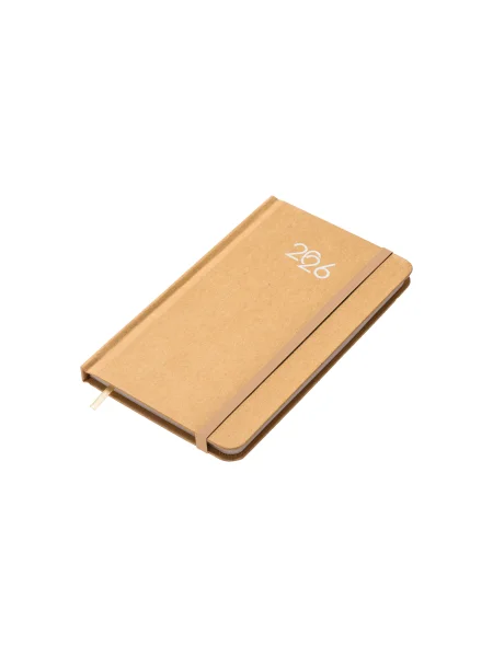 Agenda tascabile settimanale con copertina in cartoncino 9x14 cm