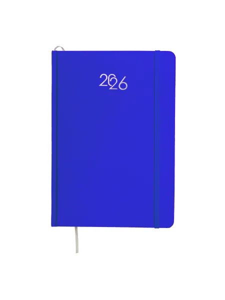 Agenda con elastico e copertina rigida settimanale personalizzabile 17,5 x 25,5 cm