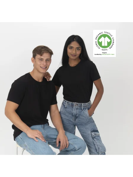 T-shirt cotone biologico personalizzabile Utopic Short Sleeve Biologic