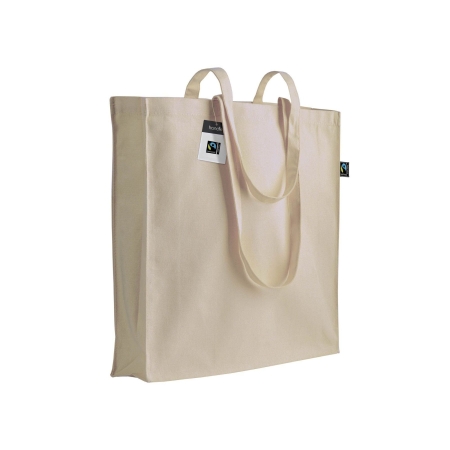 Shopper bag in cotone Fairtrade personalizzabile Lipari 140