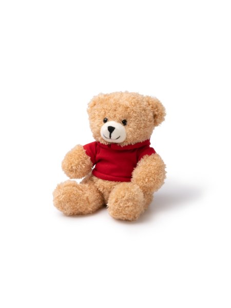 Orsacchiotto di peluche con felpa liscia JAZZ