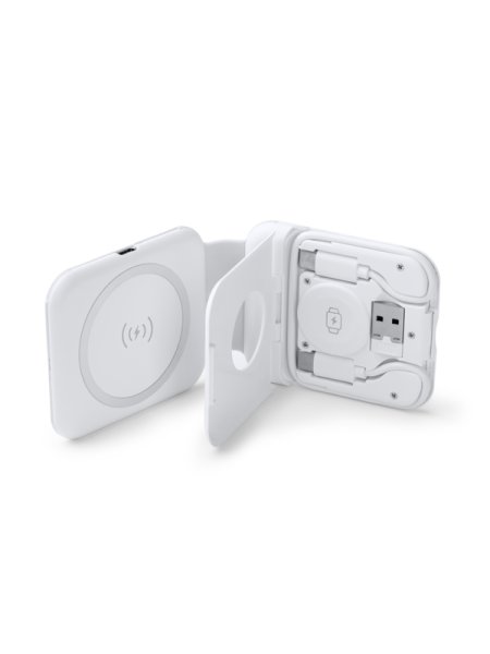 Caricabatterie wireless 3 in 1 pieghevole LAREDO