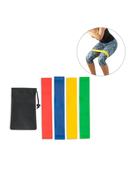 Fasce elastiche fitness personalizzabili con custodia BURPEE