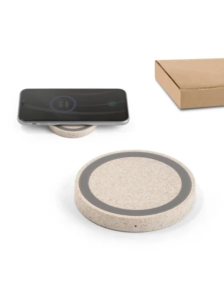 Caricatore wireless personalizzabile 15W riciclato CUVIER
