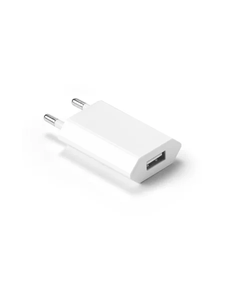 Adattatore USB personalizzabile ABS riciclato 5W WOESE