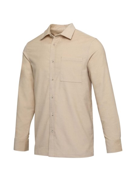 Camicia unisex in velluto a coste Alum