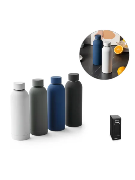 Borraccia termica 550 ml in acciaio inox personalizzabile ODIN