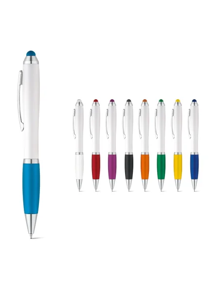 Penna touch personalizzabile ABS clip metallo SANS