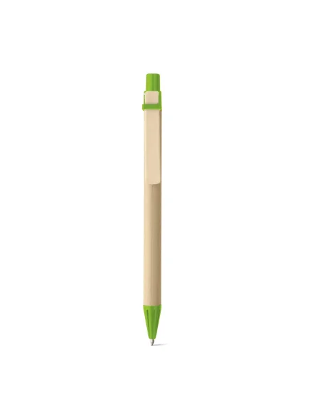 nairobi-penna-a-sfera-in-carta-kraft-e-clip-in-legno-verde-chiaro-5.webp