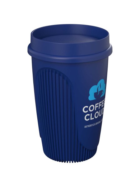 Bicchiere da 350 ml con coperchio a 360° Alto