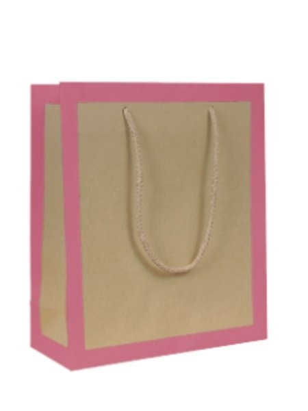 Busta in carta riciclata avana personalizzabile Frame 54 x 44 x 14 cm