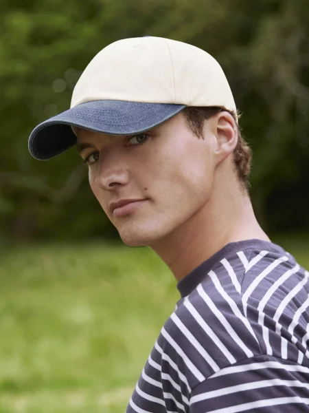 cappellino-6-pannelli-personalizzabile-beechfield-contrast-peak-low-profile-vintage-39.webp