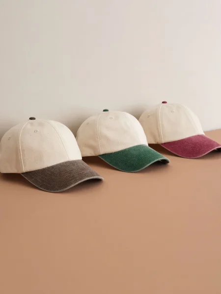 cappellino-6-pannelli-personalizzabile-beechfield-contrast-peak-low-profile-vintage-42.webp